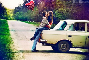 romantic and joyful photographs