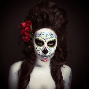 Stunning Photographs Dia De Los Muertos make up art