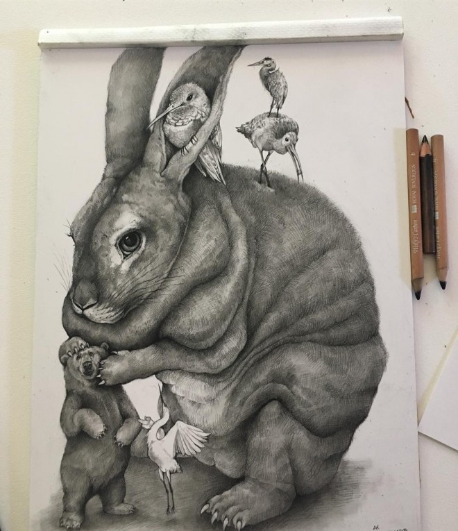 Mind Blowing Funny Pencil Drawings By Adonna Khare | Incredible Snaps