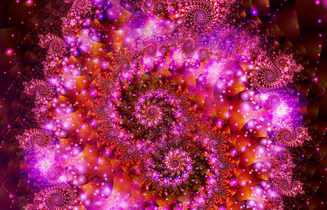 spiral fractal wallpaper