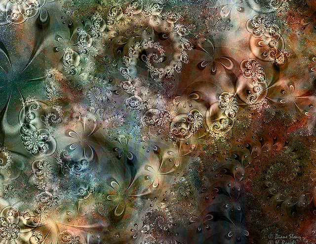 spiral fractal wallpaper