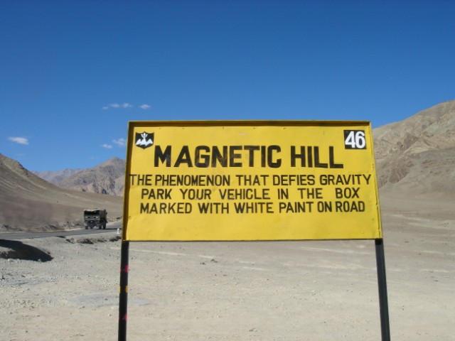 Magnetic Hill in Ladakh