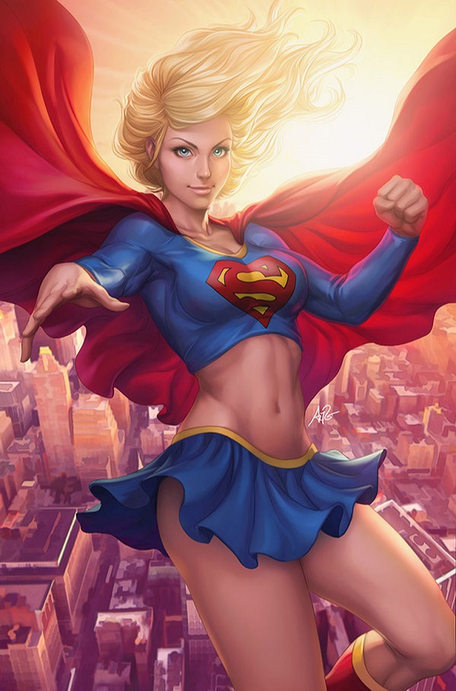 Super Girl Illustrations From Justice Mag.