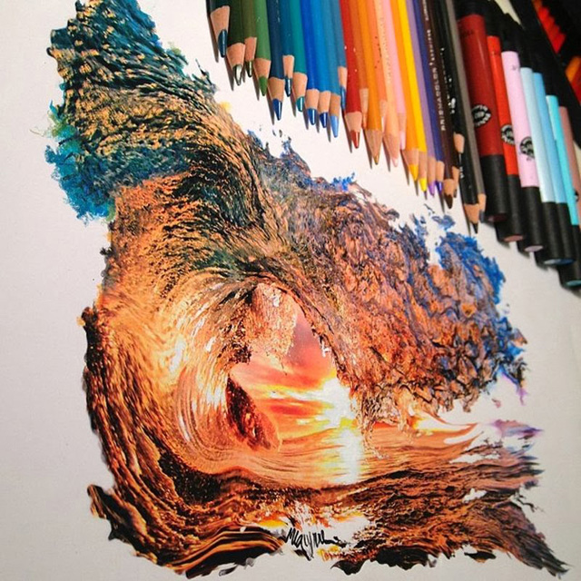 Creative Color Pencil art by Karla Mialynne