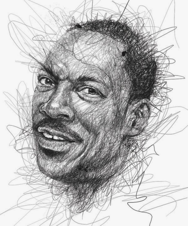 Scribbling Portraits by Vince Low