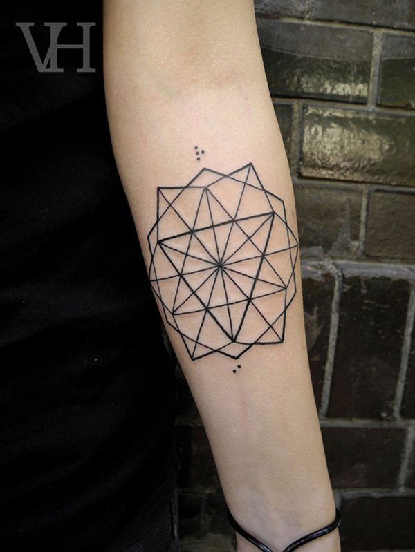Innovative Inspired Geometric Tattoos (13)