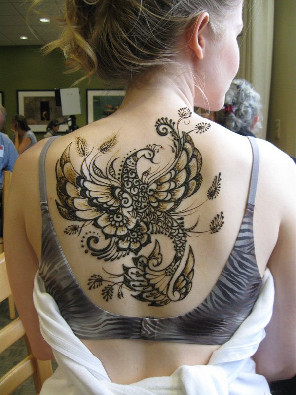 50 Outstanding Peacock tattoo designs (35)