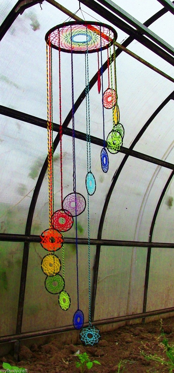 Handmade-Colorful-Rainbow-Dream-Catcher-Headboard-Decoration-Interior-Ideas