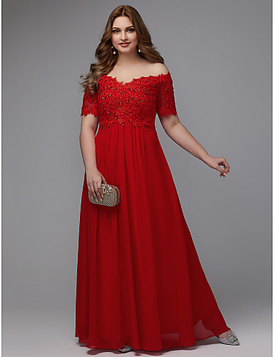 big size evening gowns